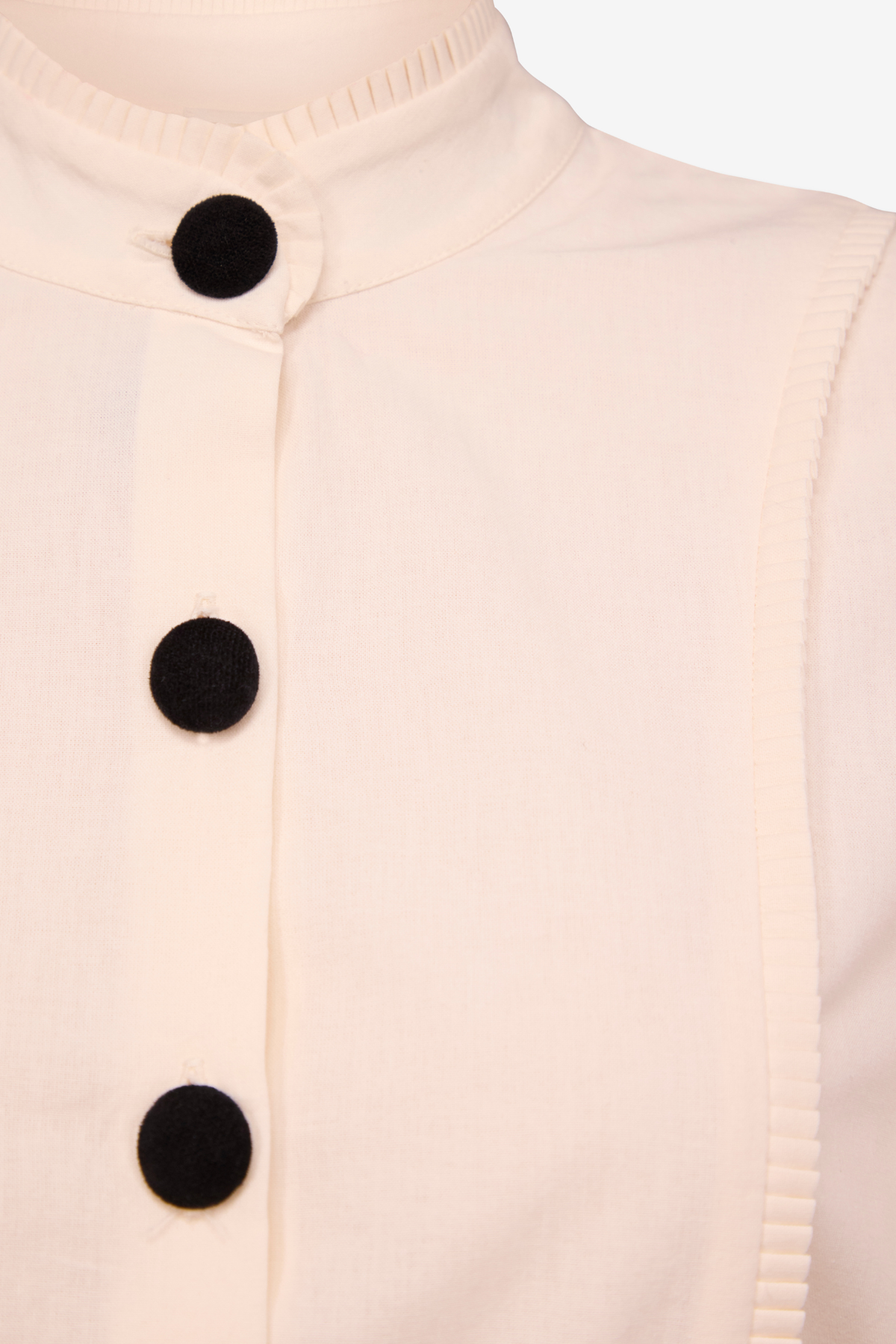Blusa Luchita Crudo de Destree · detalle 4
