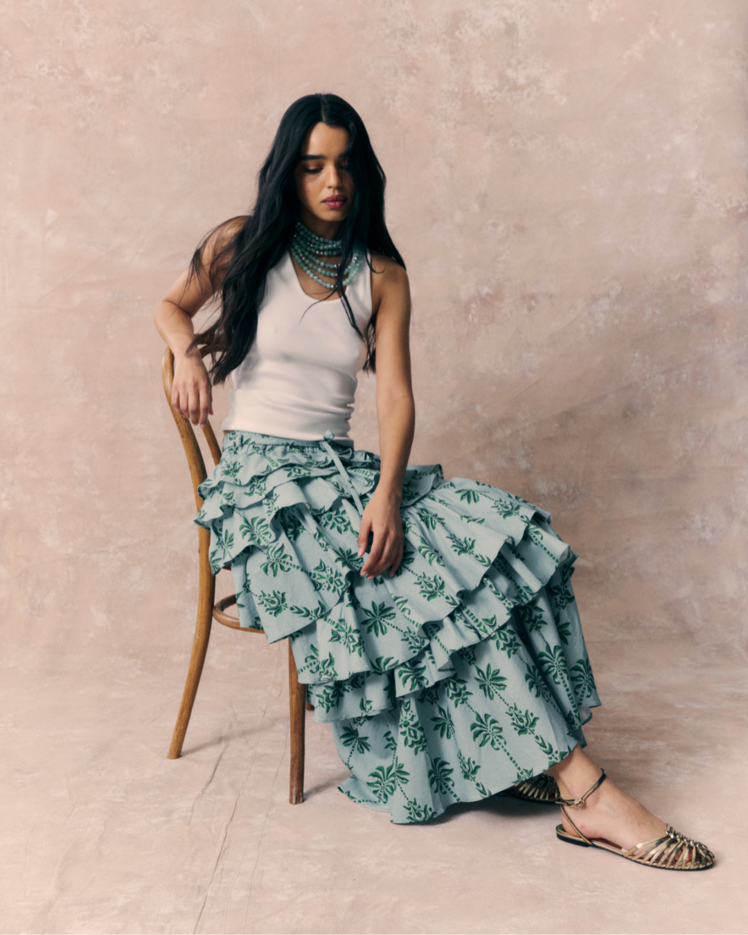 Copacabana Indigo Skirt