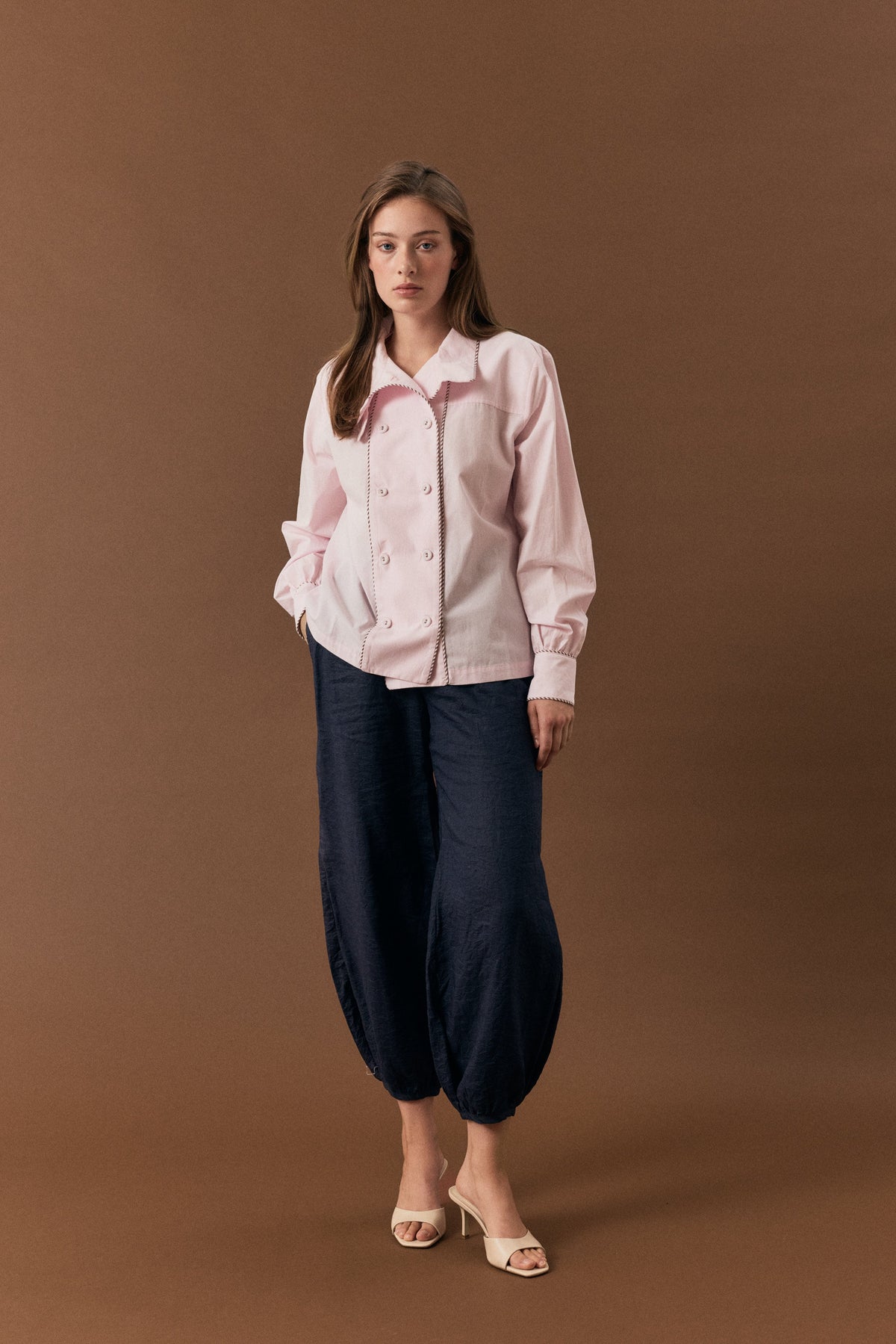 Camisa Tivoli Rosé de Laganini · detalle 4