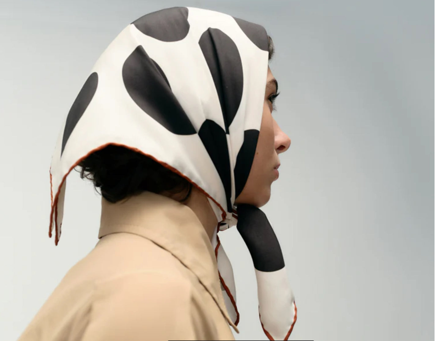 Pañuelo Rita scarf white