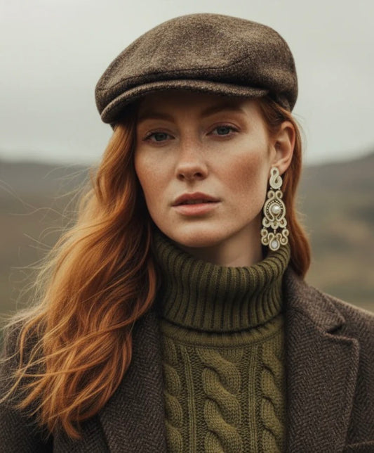 PENDIENTES ROYAL TARTAN EBONY