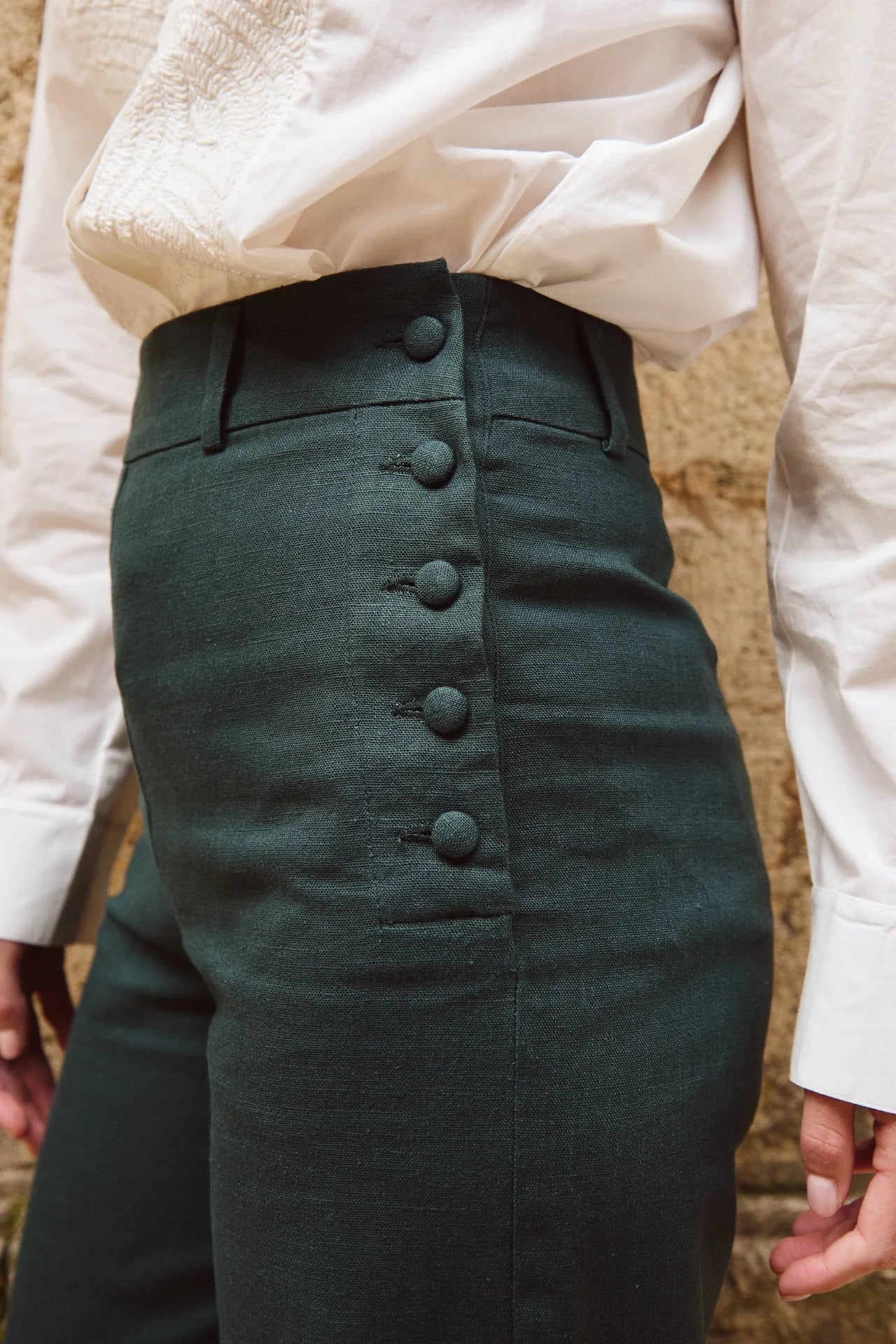 Pantalón Faustina verde