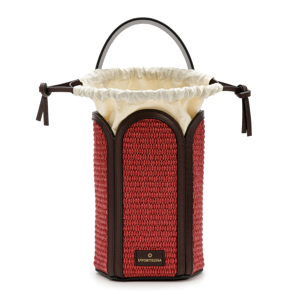 Bolso Barbara Cherry Jute