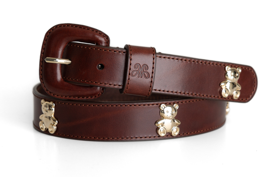 Teddy Belt – Leather-covered Buckle de Mom's Goods · detalle 1