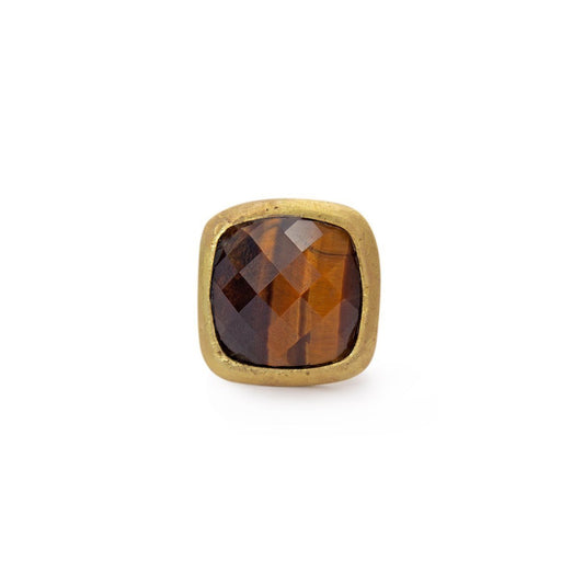 Anillo Diana Ojo de Tigre de Olga Prieto · detalle