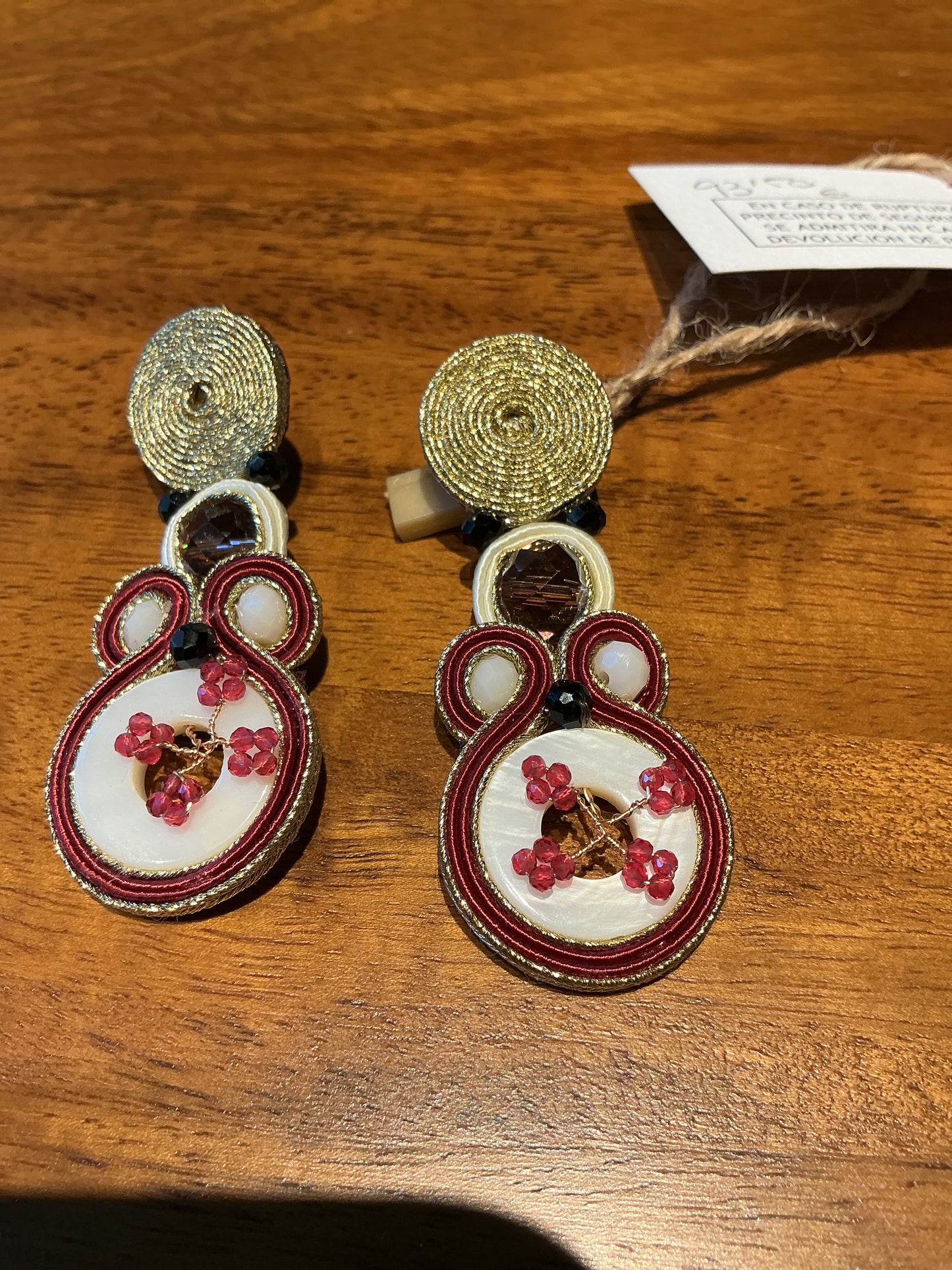 Pendientes pink blossom