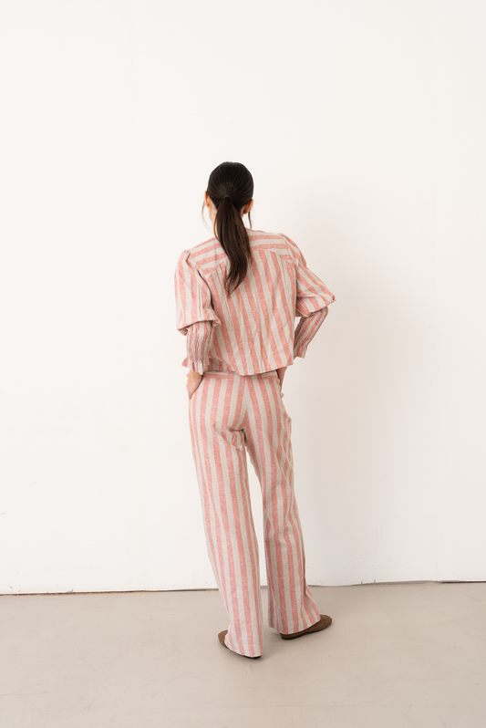 Pantalon Rojo Rayas