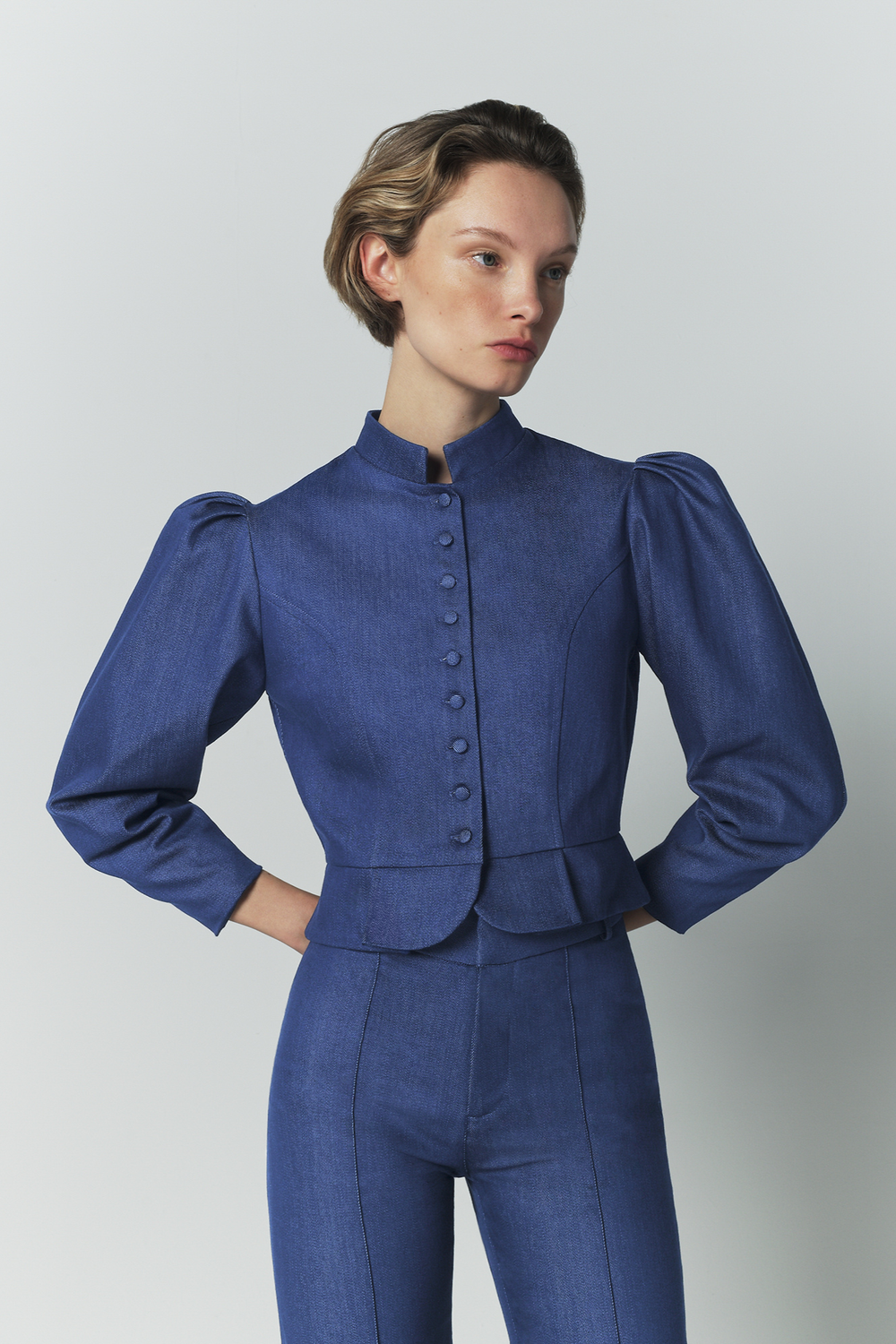 Chaqueta Amoako Denim Azul de Destree · detalle 1