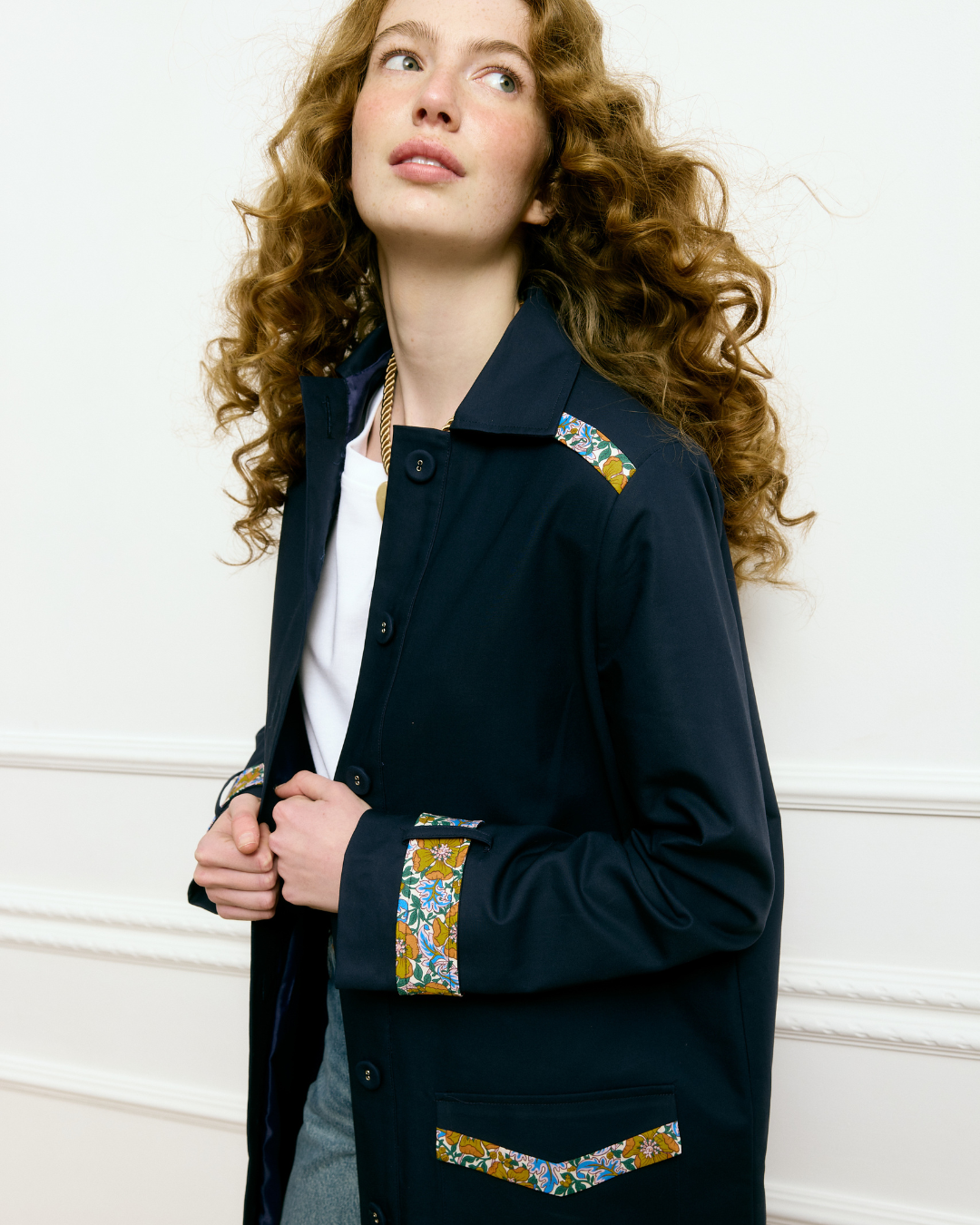 Gabardina Marmont Jane de Laganini · detalle 3