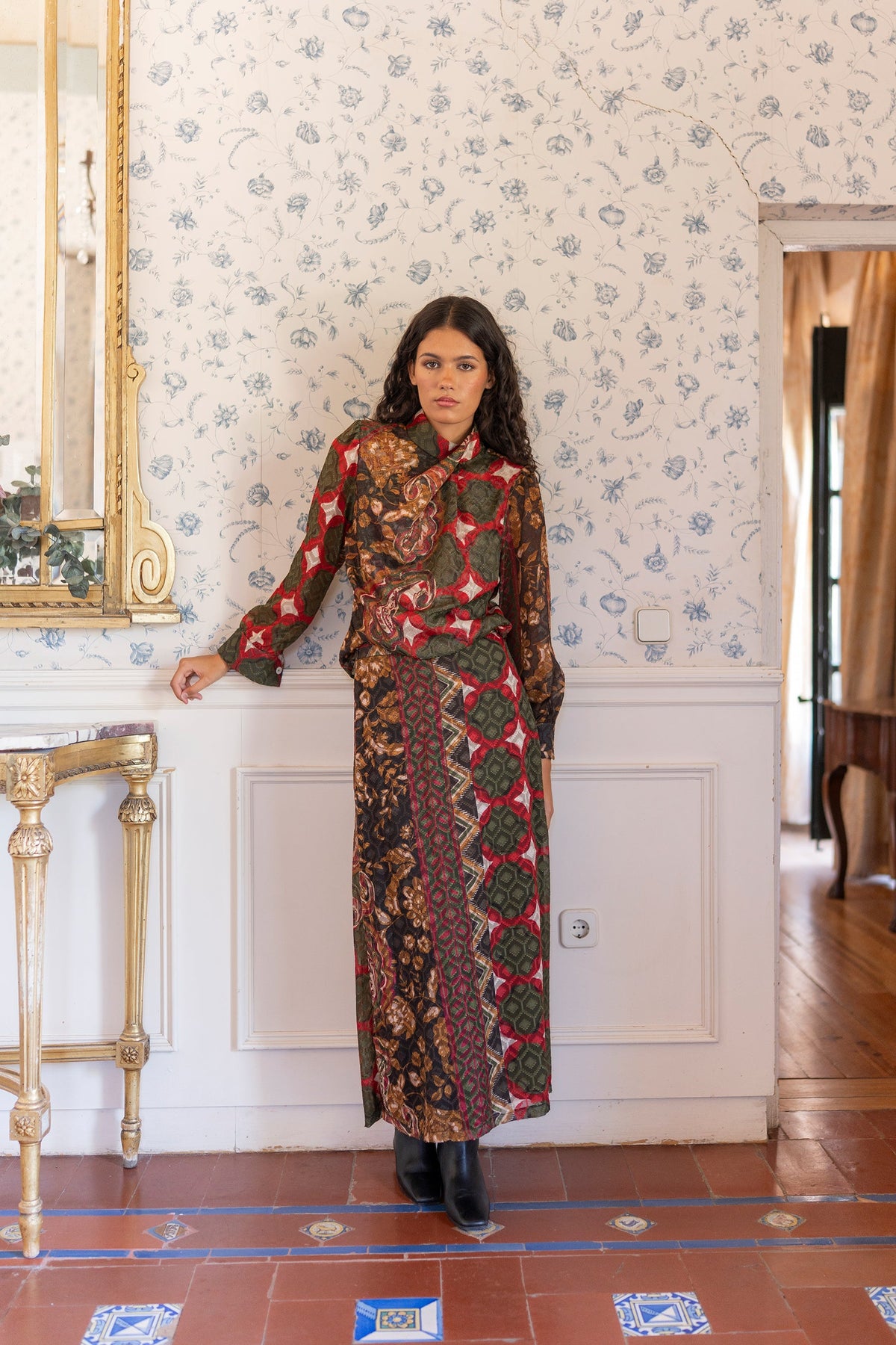 Camisa Boho de Vanó Studio, look completo
