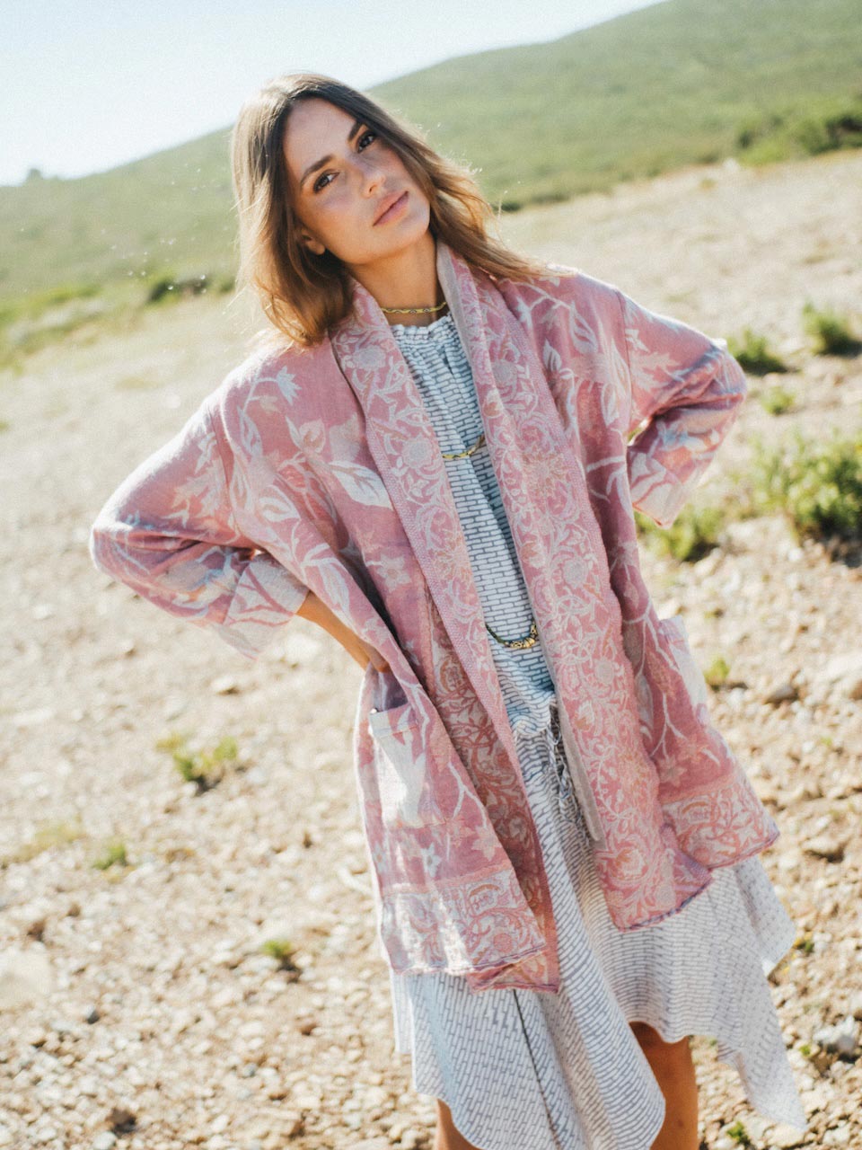 Maris Jacket Pink de Cosmology · detalle 1
