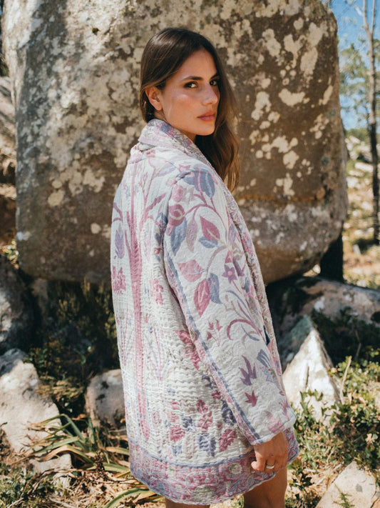 Maris Jacket Purple de Cosmology · detalle 1