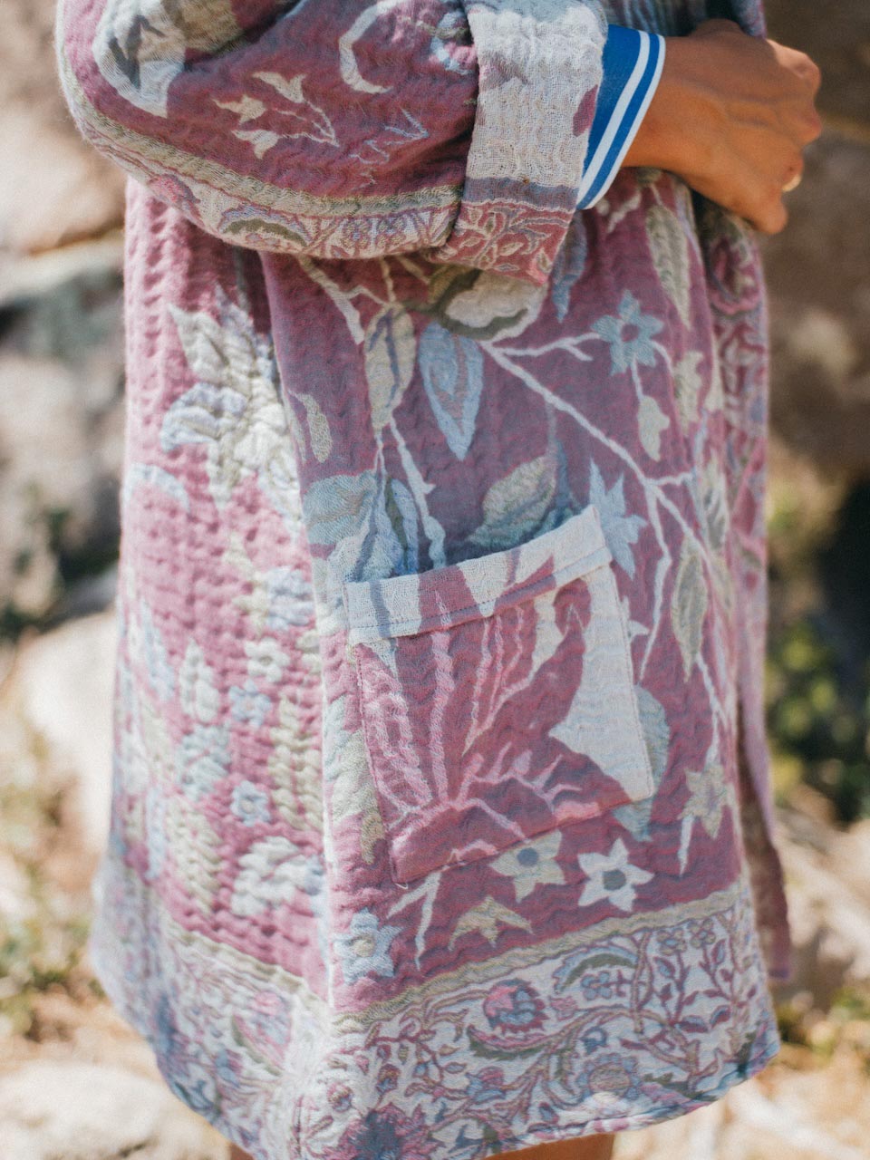 Maris Jacket Purple de Cosmology · detalle 2