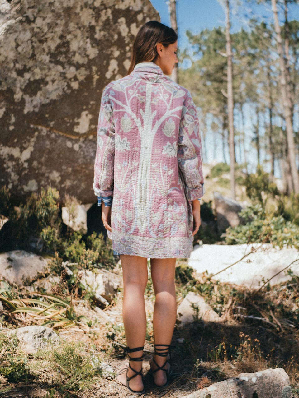 Maris Jacket Purple de Cosmology · detalle 5