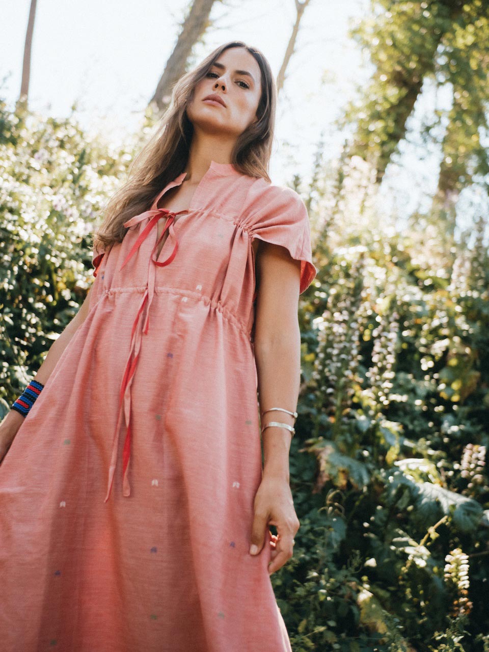 Serenity Dress Red de Cosmology · detalle 4