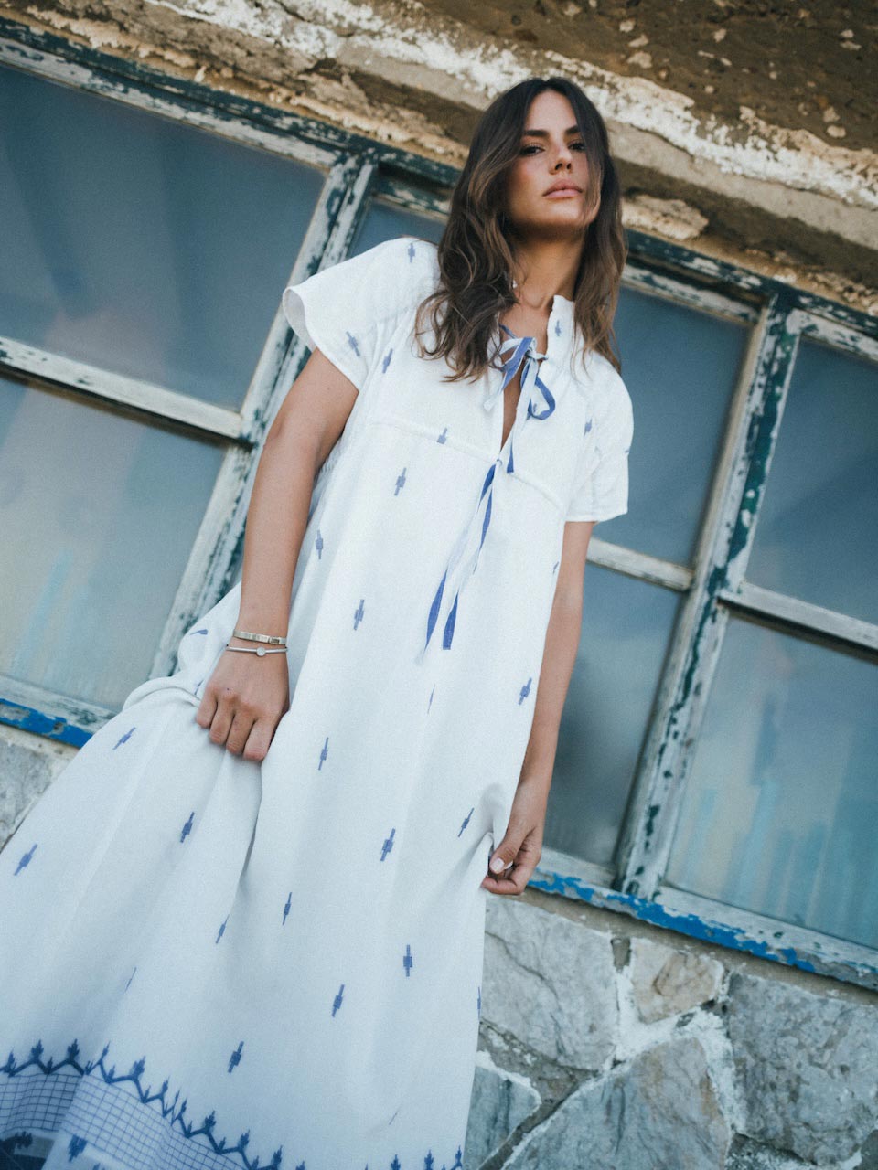Serenity Dress White de Cosmology · detalle 4