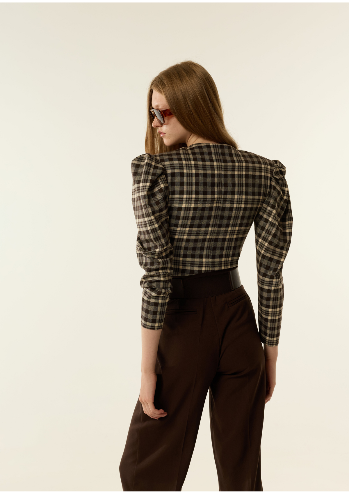 Camisa Sade Cuadros de IQ Collection · detalle 6