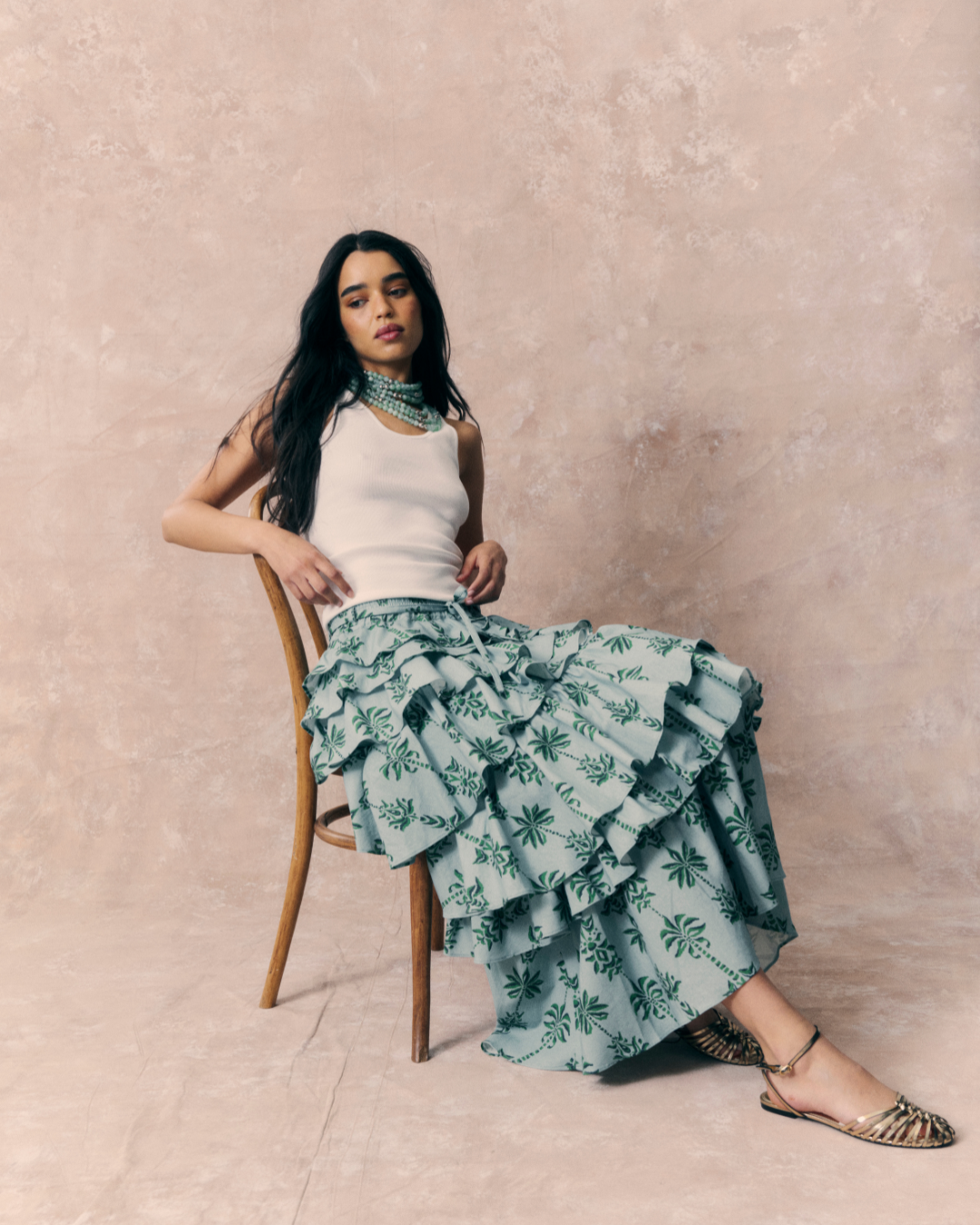 Copacabana Indigo Skirt