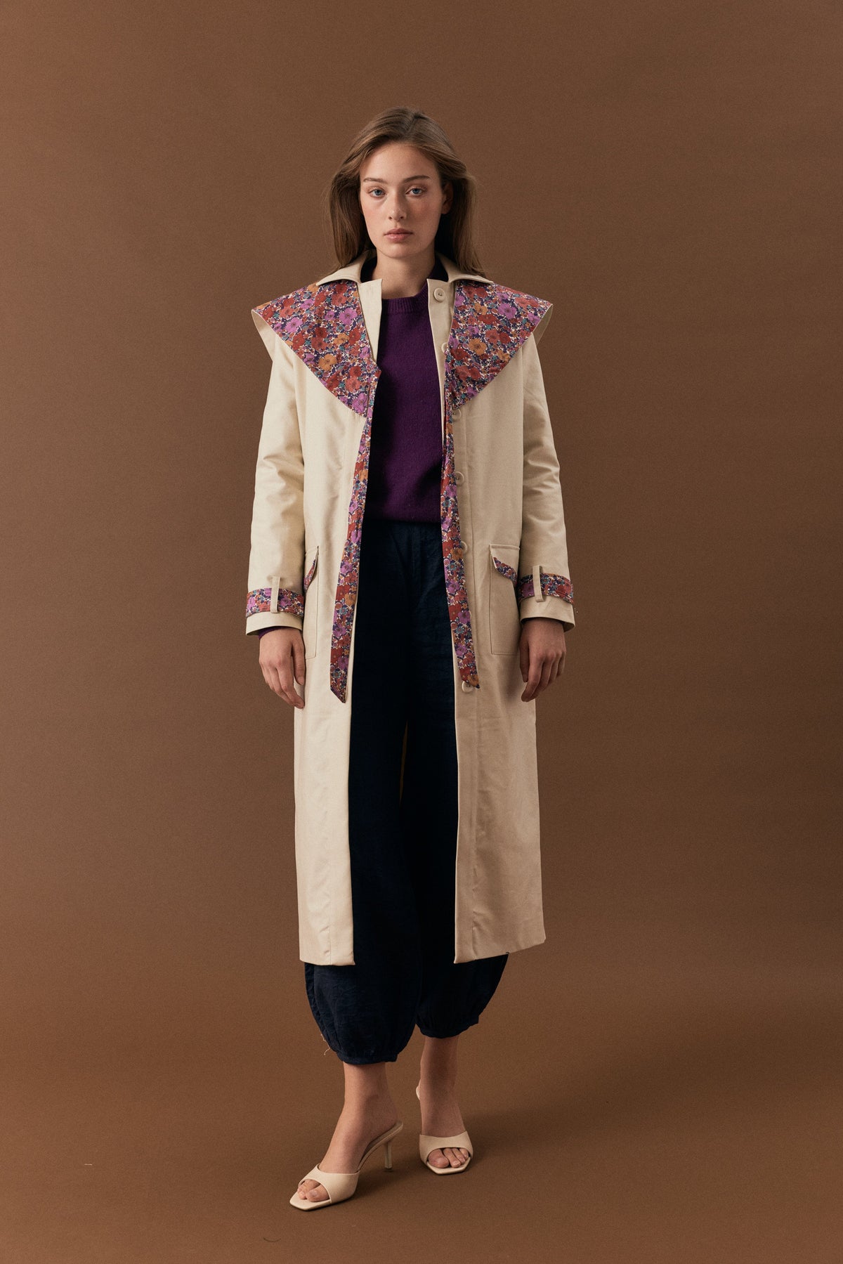 Gabardina Marmont Jackie de Laganini · beige