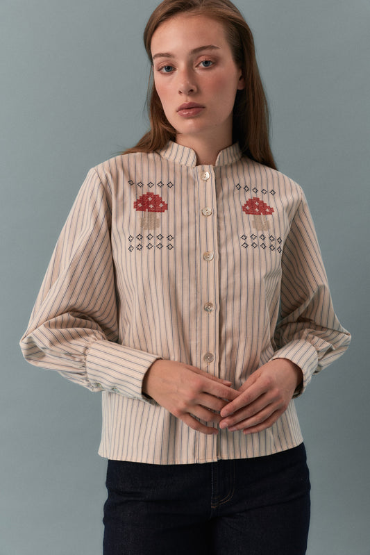 Camisa Billie Cottage de Laganini · detalle 1