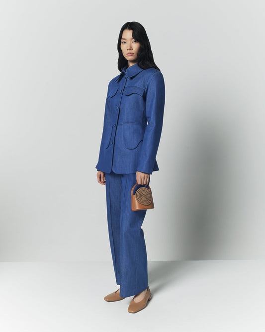 Pantalón Yoshitomo Denim Azul de Destree · detalle 1