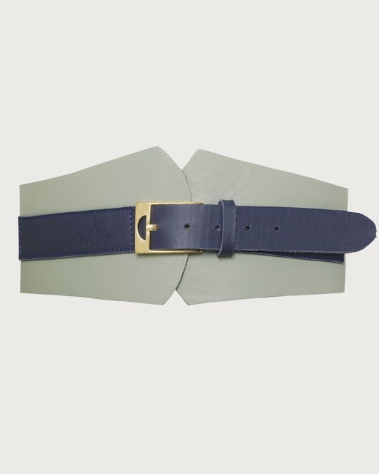 CINTURÓN JADRA MENTA AZUL