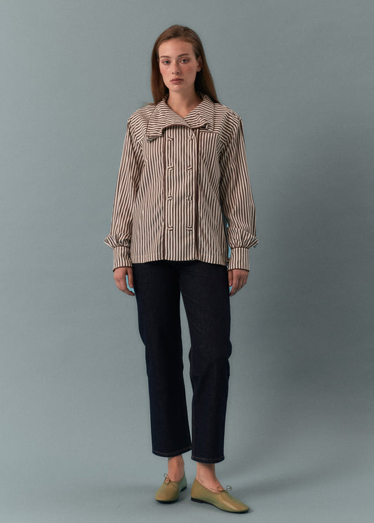 Camisa Tivoli Cinamon de Laganini · detalle 1