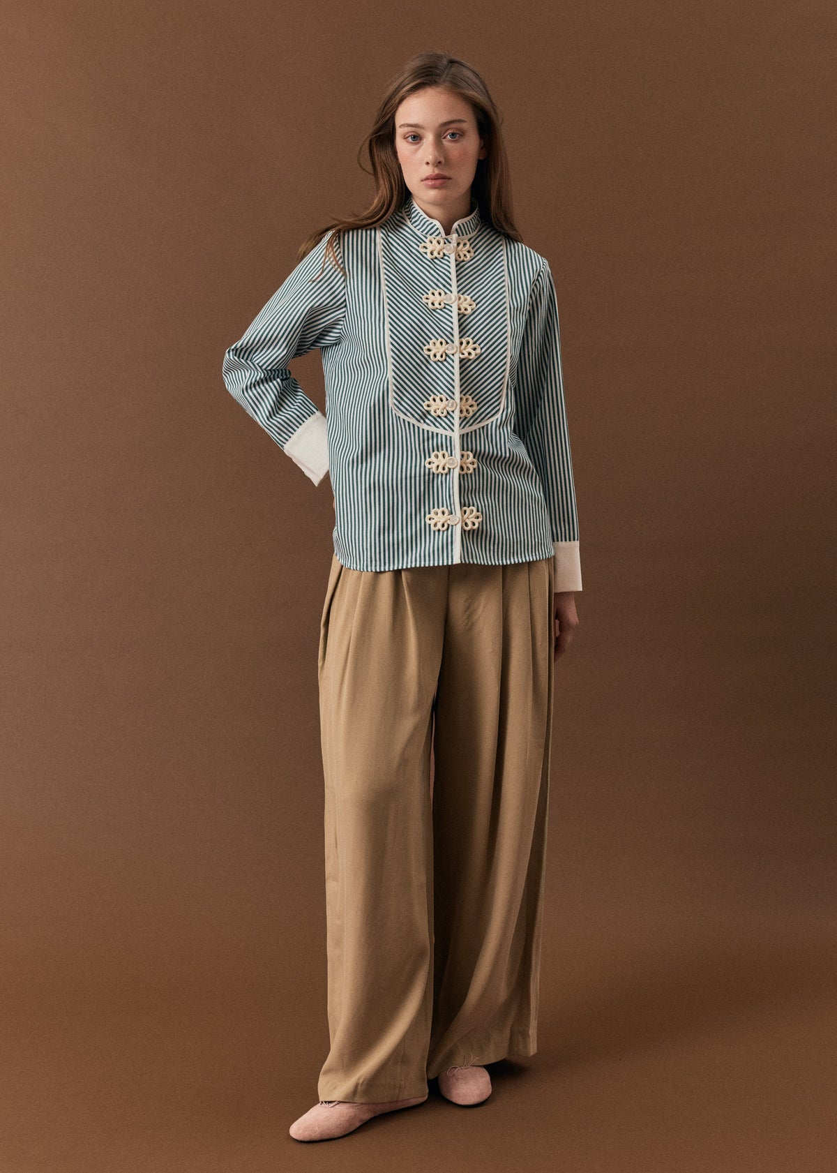Camisa Ming Grove de Laganini · detalle 1