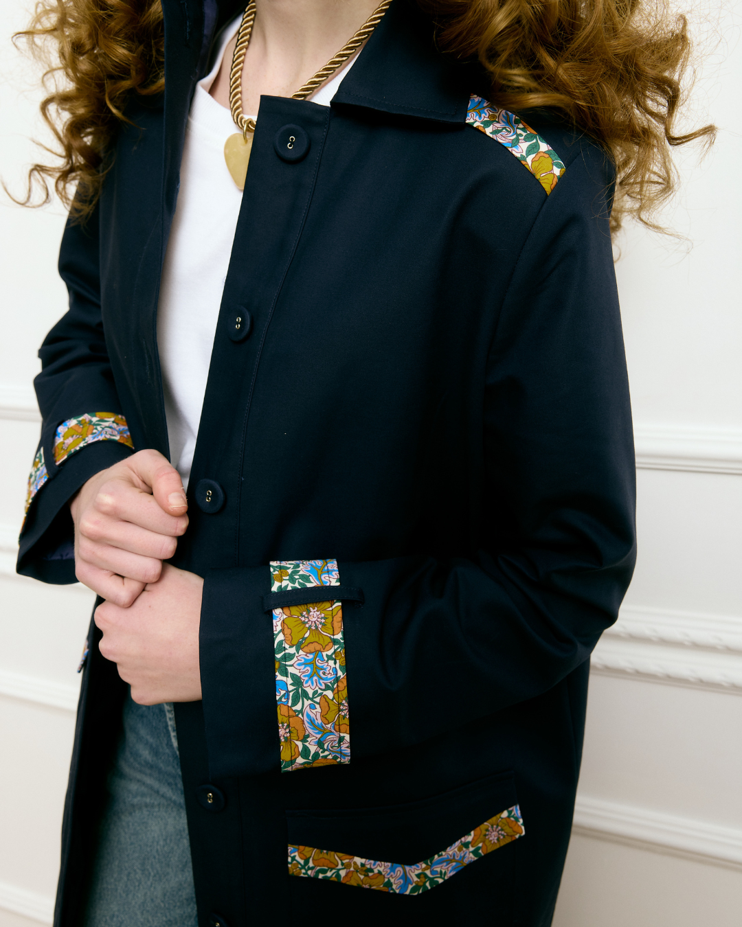 Gabardina Marmont Jane de Laganini · detalle 4
