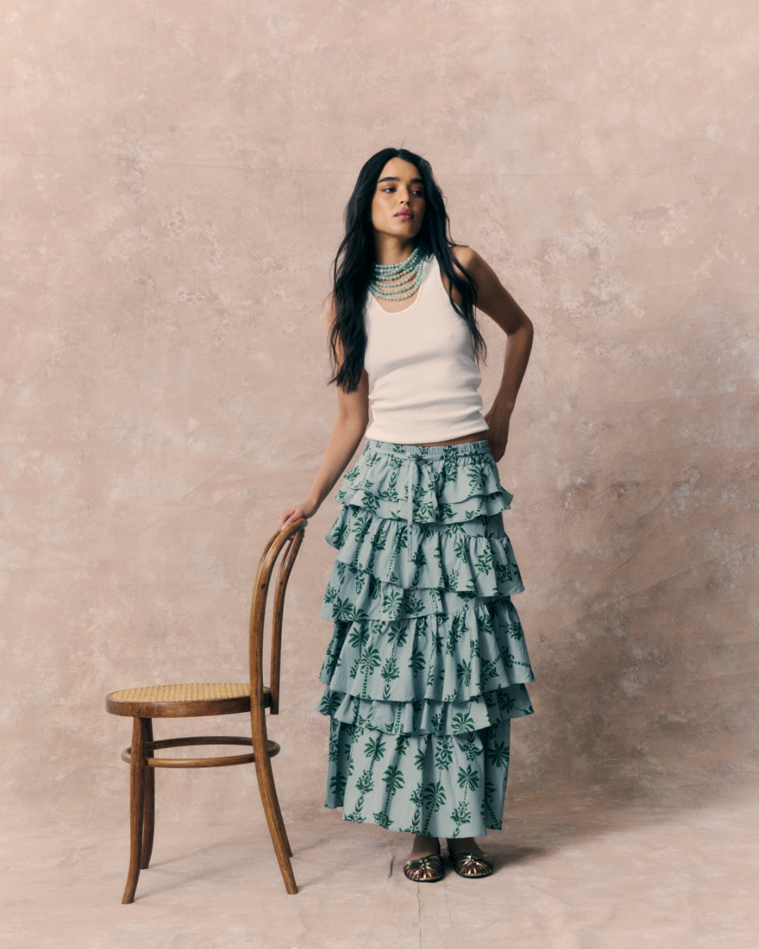 Copacabana Indigo Skirt