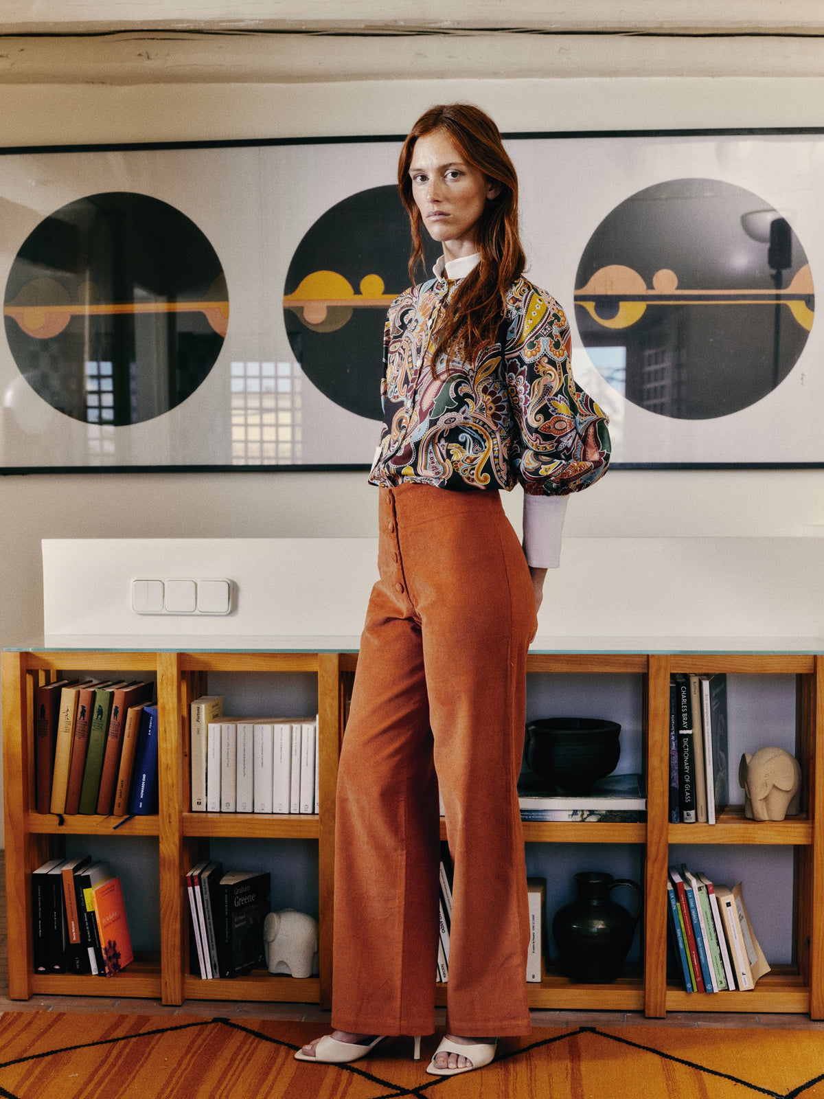 Camisa Billie Brigitte de Laganini · detalle 2