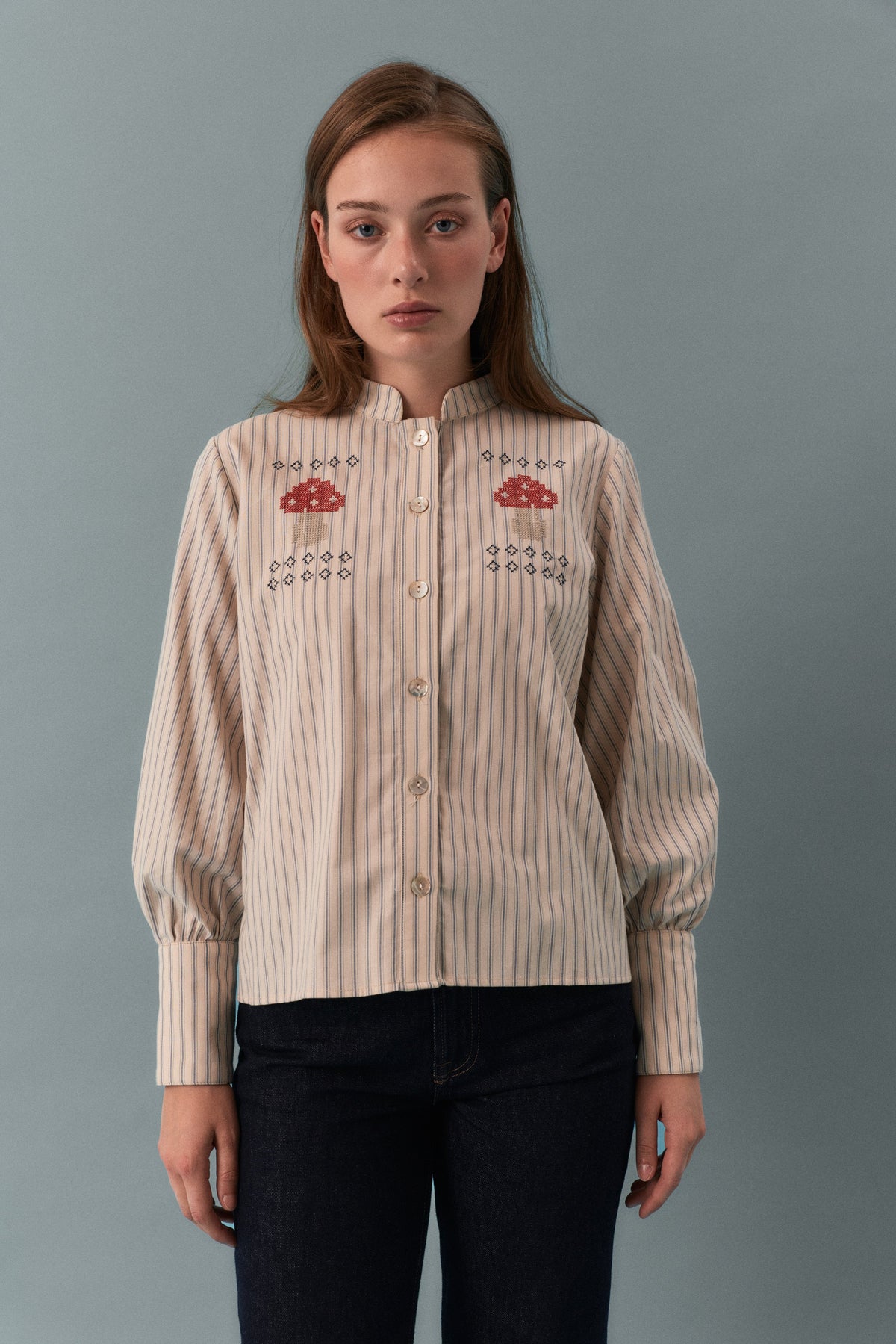 Camisa Billie Cottage de Laganini · detalle 2