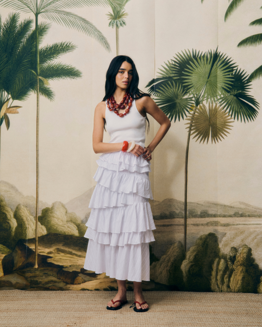 Copacabana Embroidery Skirt · detalle 3