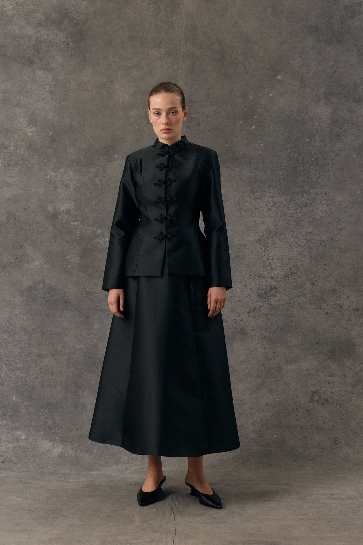 Chaqueta Shanghai Black de Laganini · detalle 5