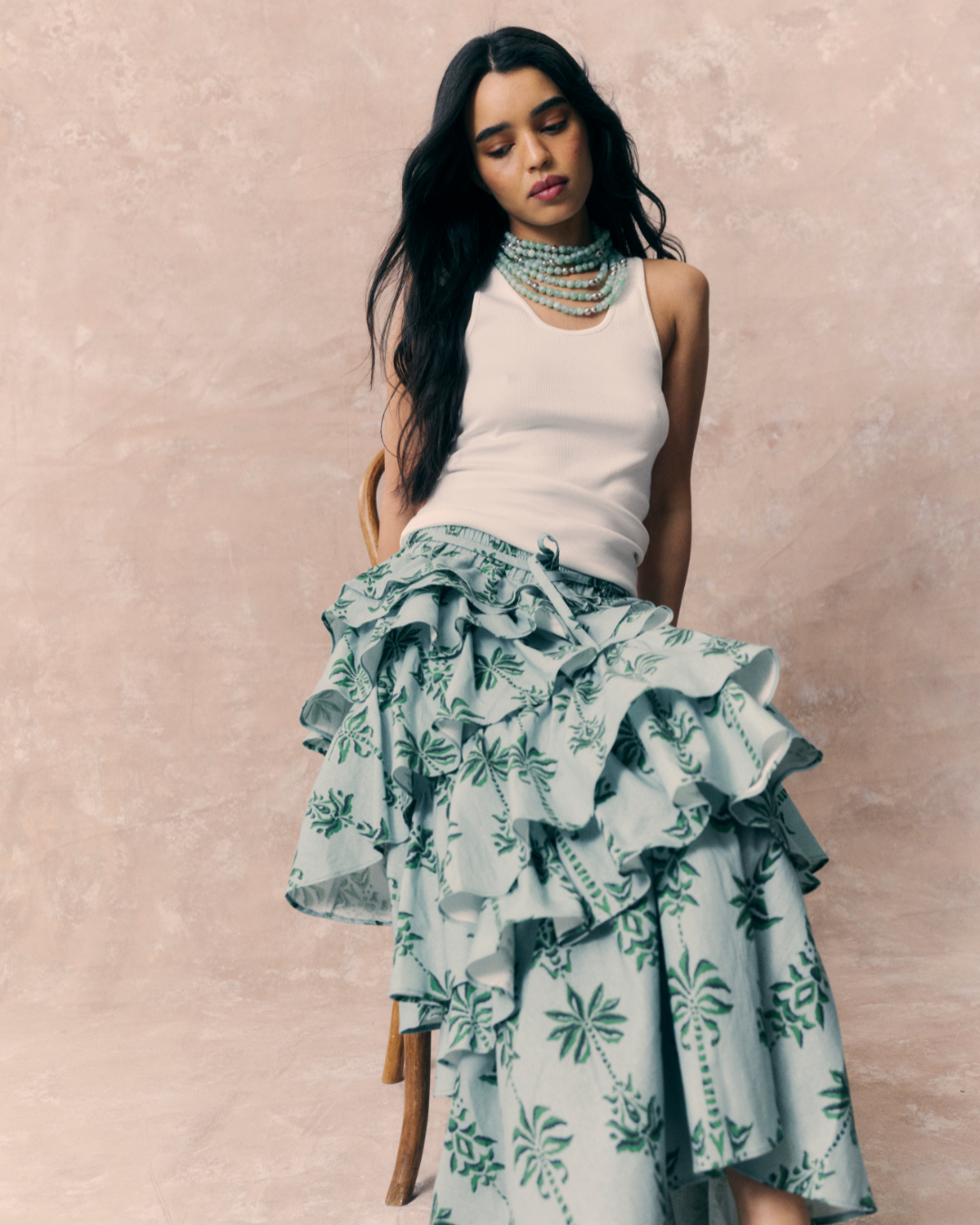 Copacabana Indigo Skirt