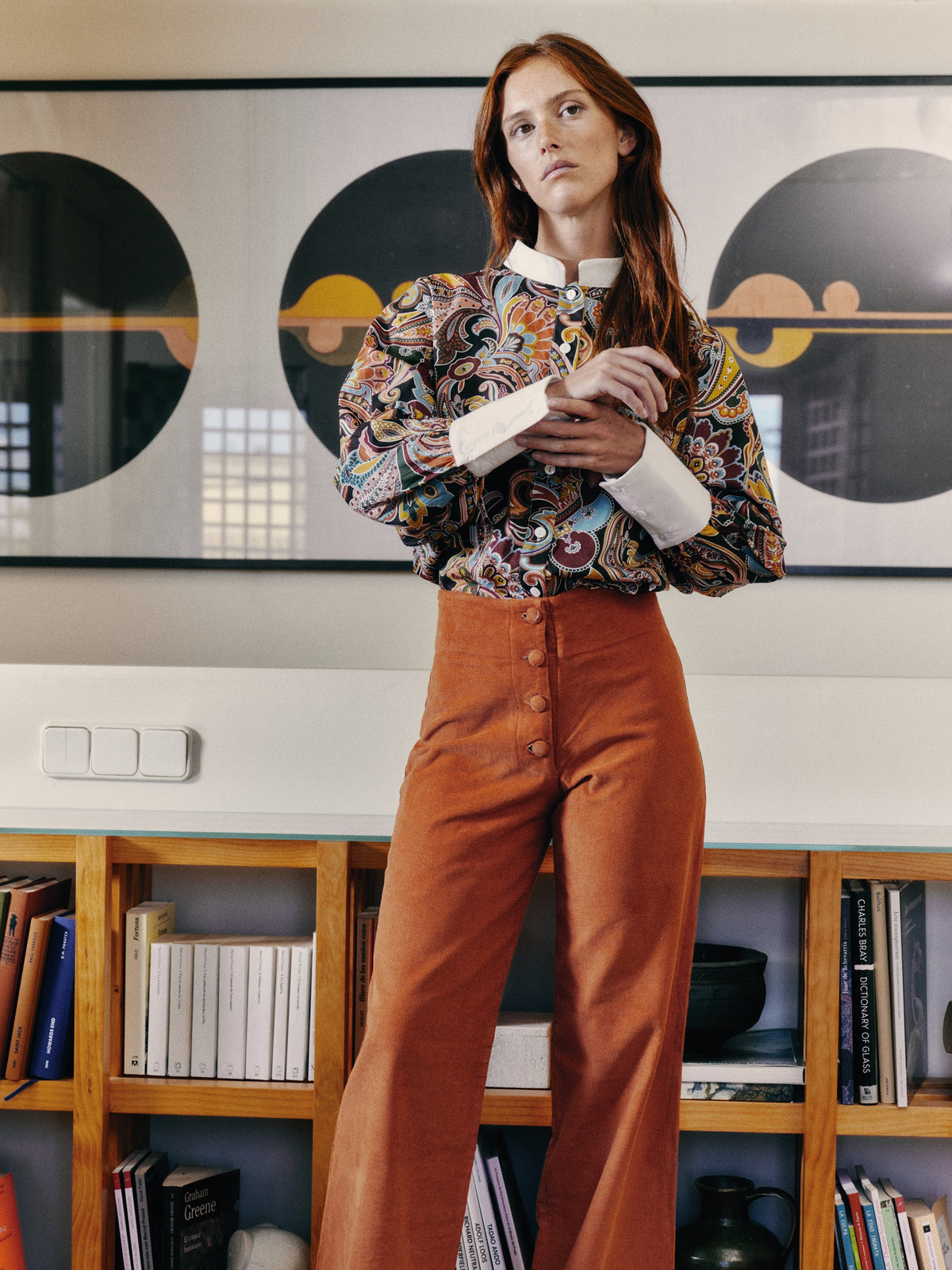 Camisa Billie Brigitte de Laganini · detalle 3