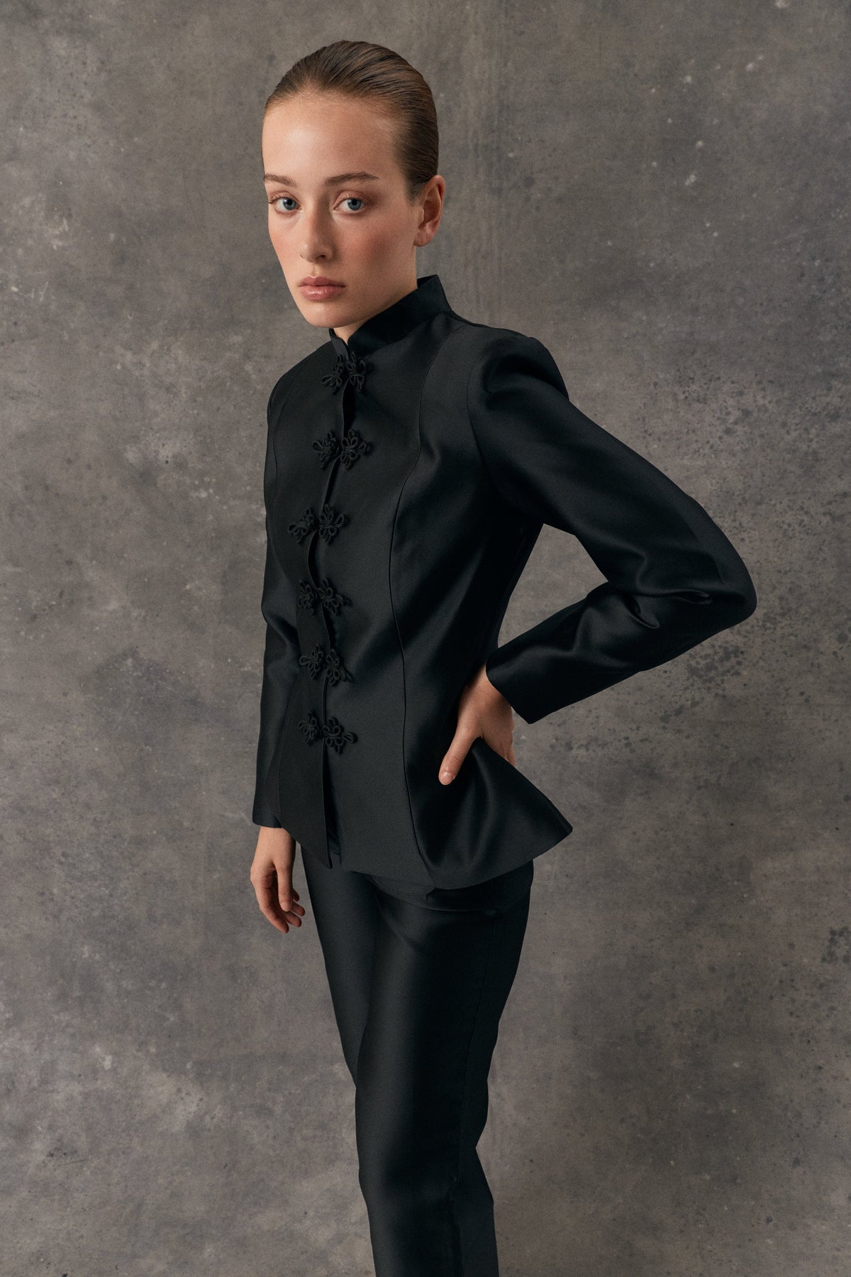Chaqueta Shanghai Black de Laganini · detalle 4