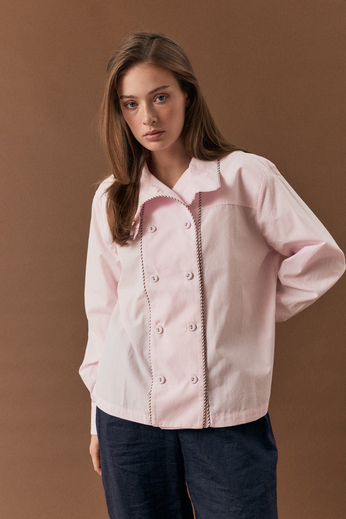 Camisa Tivoli Rosé de Laganini · detalle 3