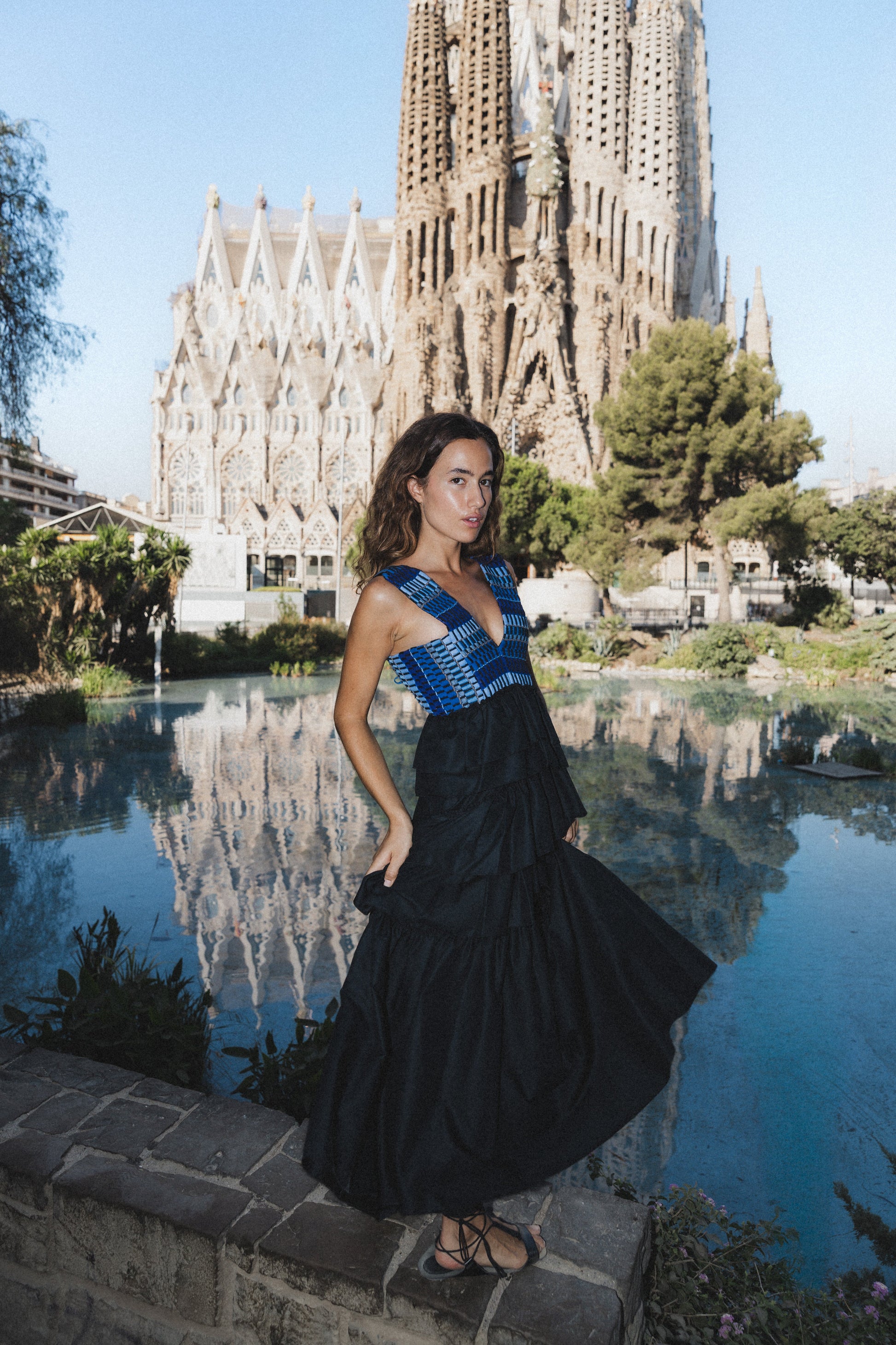 Vestido Cas Negro de Baudesson · detalle 2