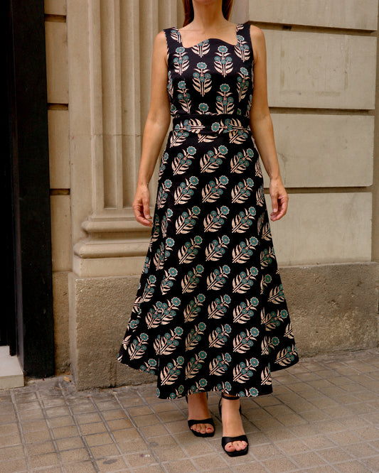 Vestido Onda Flor