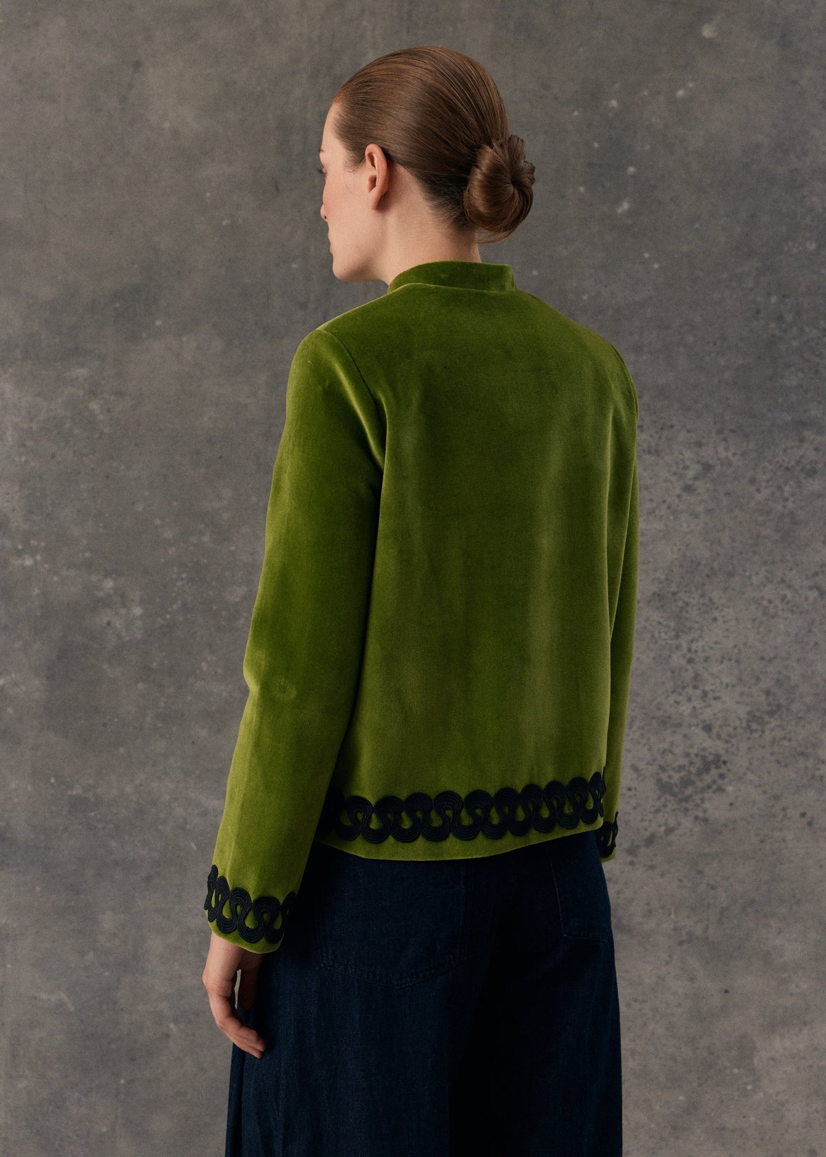 Chaqueta Tang Pistachio de Laganini · detalle 6