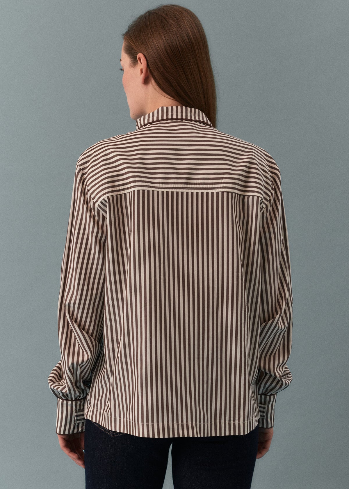 Camisa Tivoli Cinamon de Laganini · detalle 4