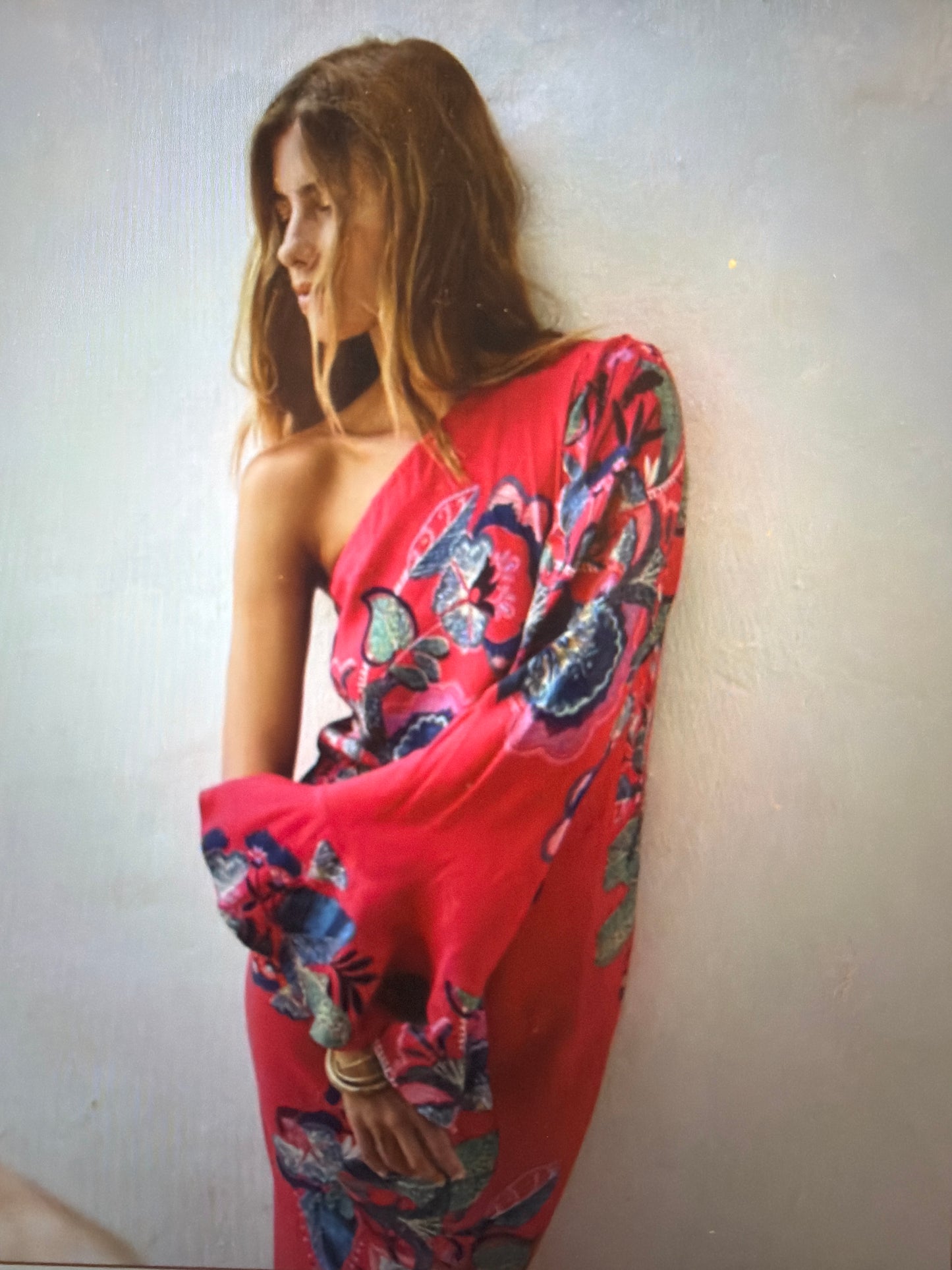 Vestido Selene  red ruby rush