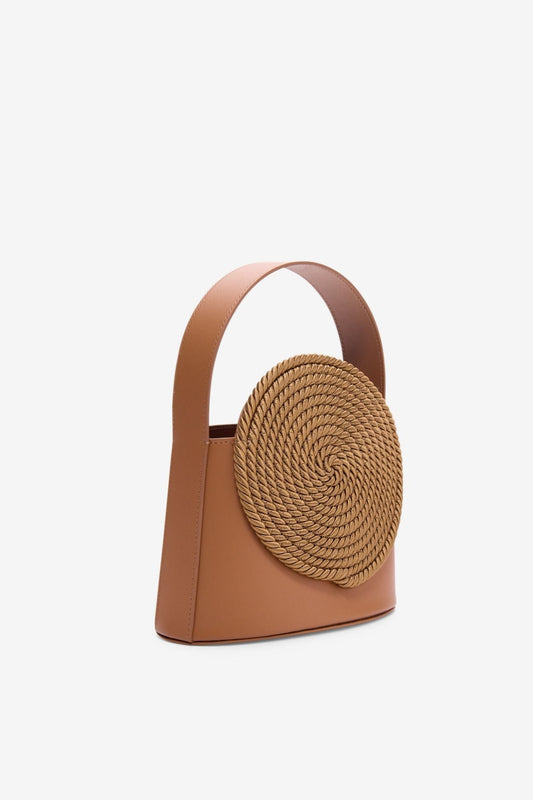 Bolso Gunther Camel de Destree · detalle 1