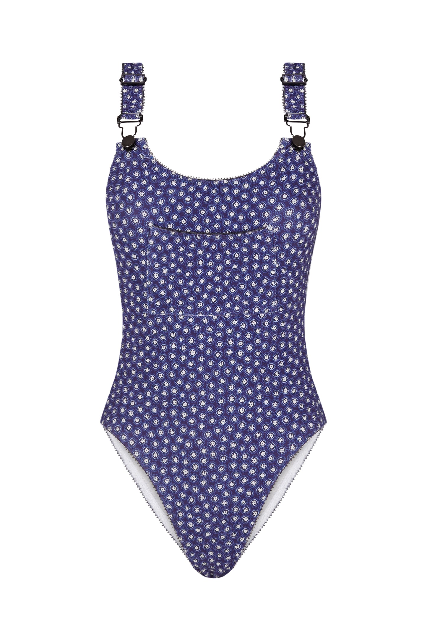 Traje de Baño Biarritz Denim de Baudesson, licra de algodón · detalle 3