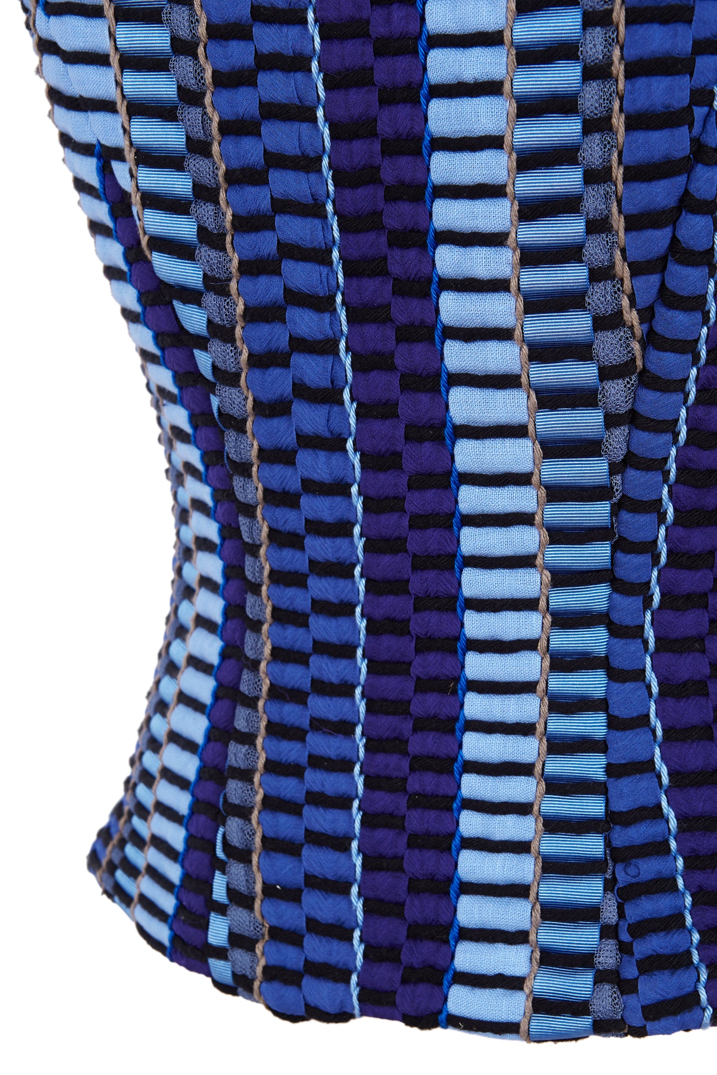 Top Ipanema Lazuli de Baudesson, algodón, seda y tejido de telar · detalle 8