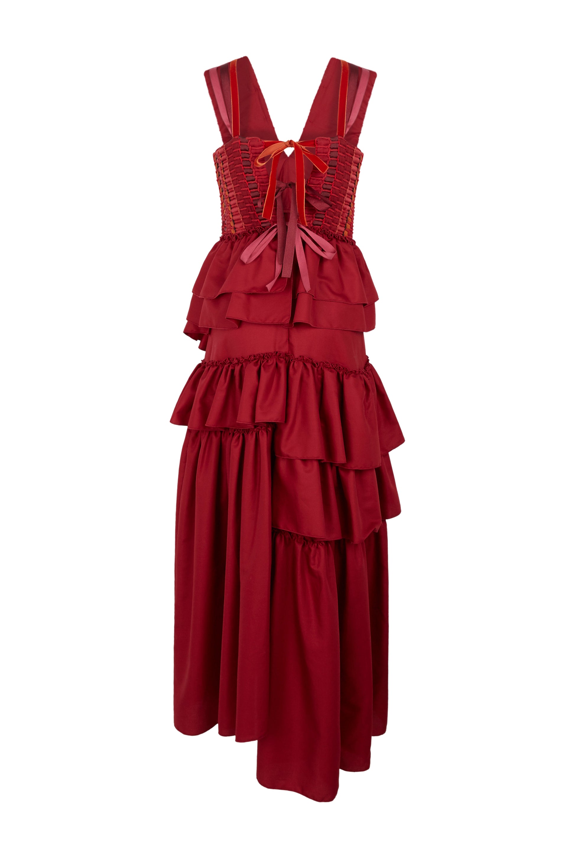 Vestido Cas Vino de Baudesson · detalle 2