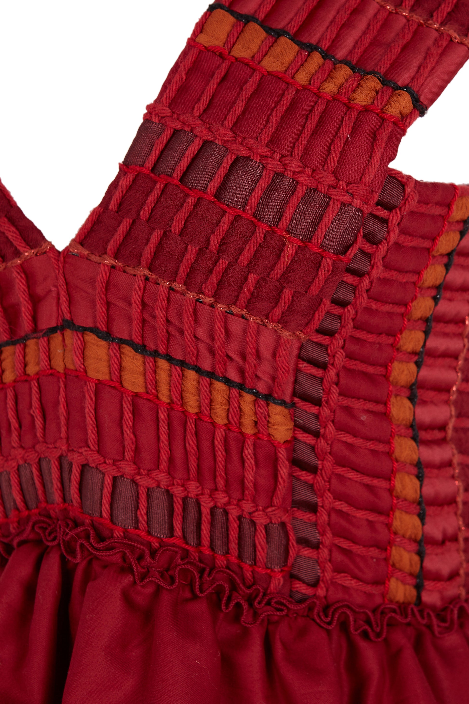 Vestido Cas Vino de Baudesson · detalle 3
