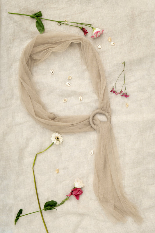 Accesorio Tul Arena de Baudesson, tul de invitada · detalle 1