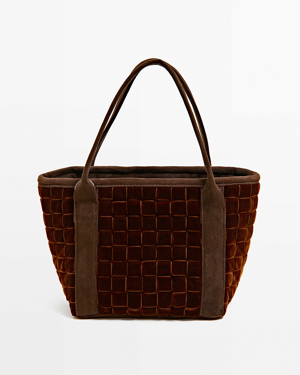 Bolso Casiopea Marrón de Velvet Atelier, vista frontal